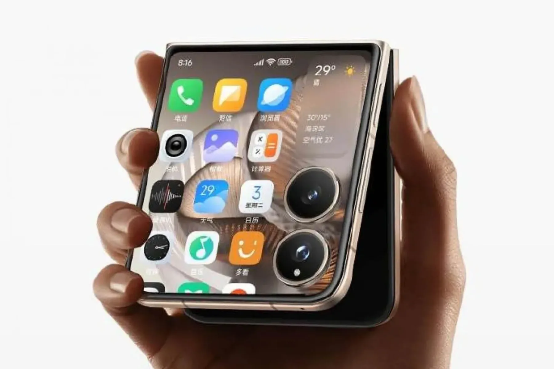 Xiaomi MIX Flip 2: eleganten pregib, ki ne pušča prostora niti prahu niti konkurenci