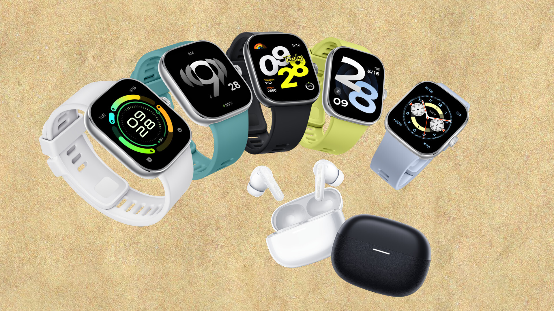 Xiaomi Redmi Watch 4, Redmi Buds 5 in Buds Pro: tehnološki dodatki Xiaomi po zanimivih cenah