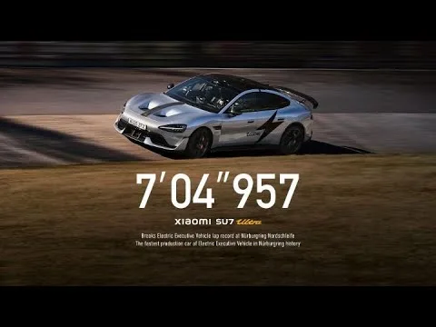 Xiaomi SU7 Ultra je rekorder Nürburgring: Kitajski električni sedan je novi kralj Nürburgringa! Hitrejši od Porsche in Rimac