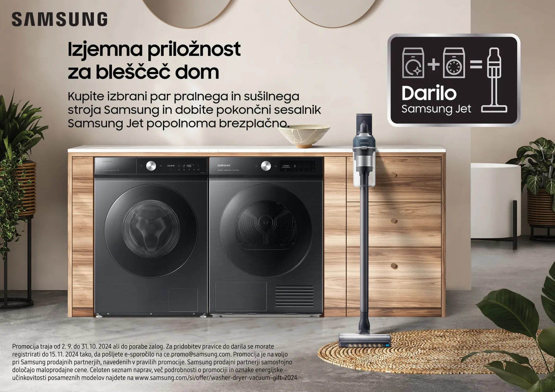 Z jesenjo prihaja več umazanije, zato si priskrbite zmogljivejši sesalnik!