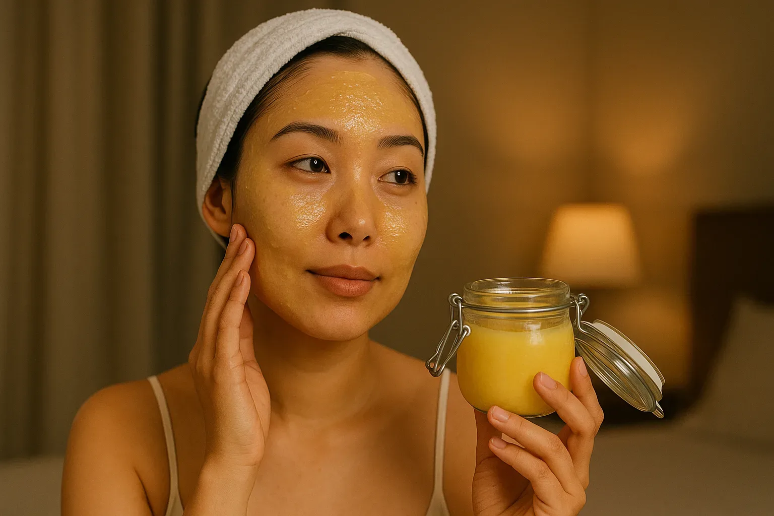 Zakaj dermatologi molčijo o maslu ghee + tej eni sestavini – kot skrivnostni nočni maski za kožo za 5 centov