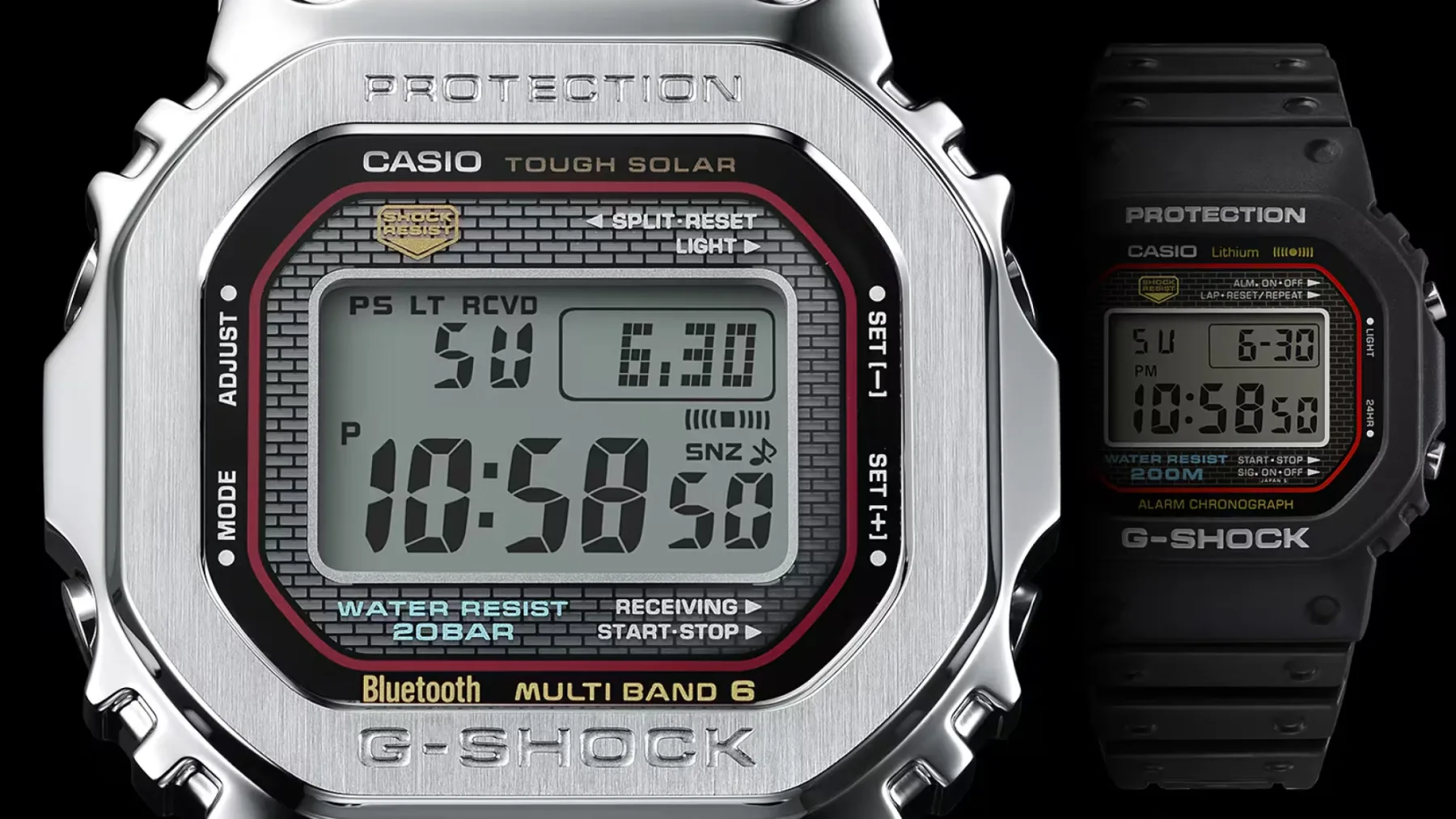 Zakaj je cenovno zanimiv, a ne poceni: G-SHOCK ikona iz leta 1983 v novi preobleki G-SHOCK GMW-B5000D-1C
