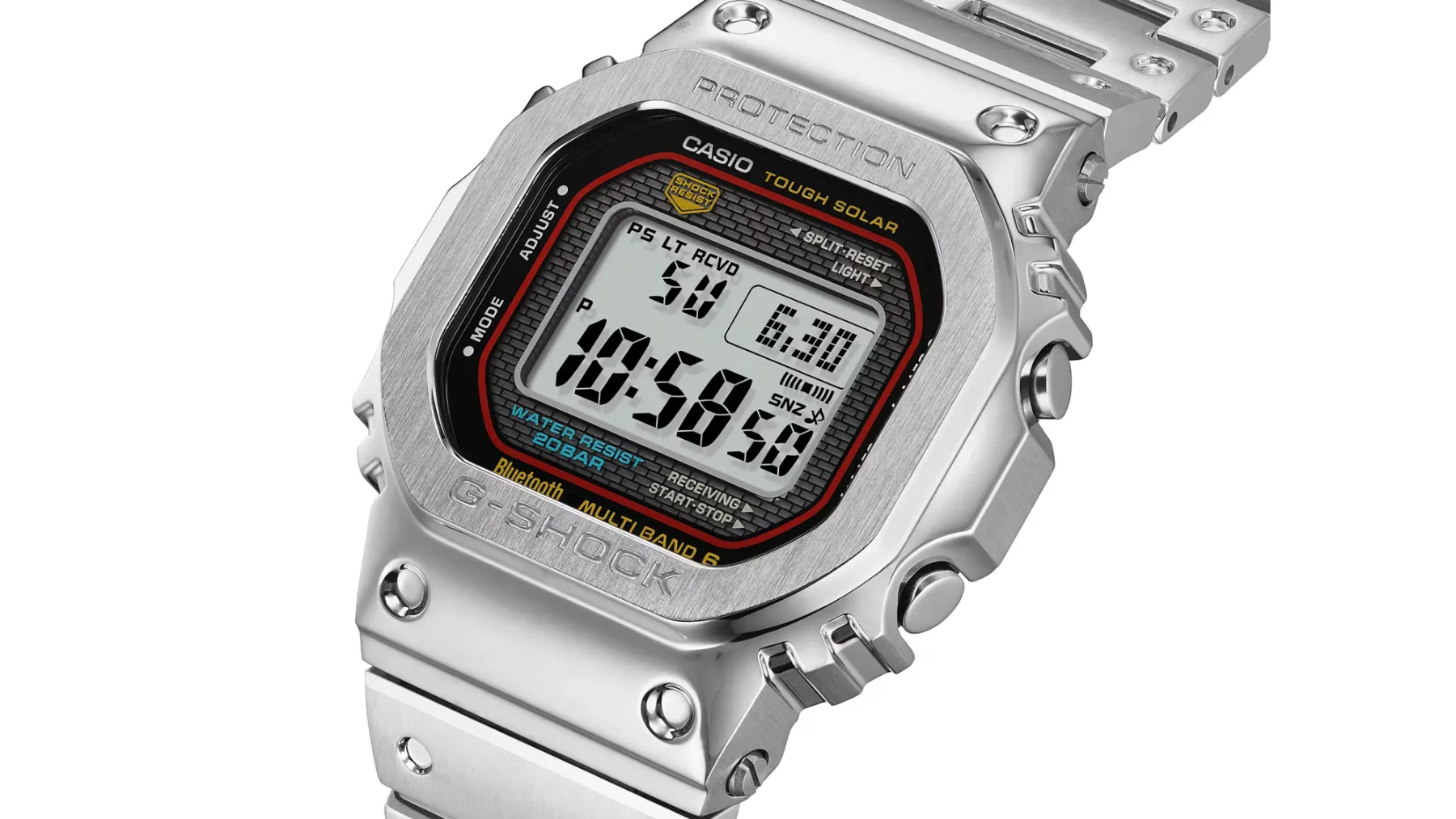 Zakaj je cenovno zanimiv, a ne poceni: G-SHOCK ikona iz leta 1983 v novi preobleki G-SHOCK GMW-B5000D-1C