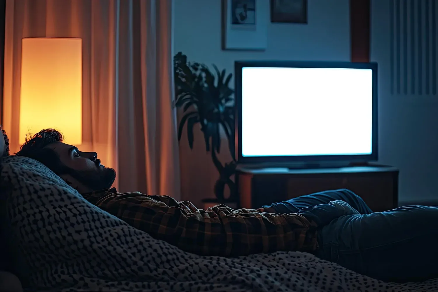 Zakaj nikoli ne bi smeli spati ob prižganem televizorju?