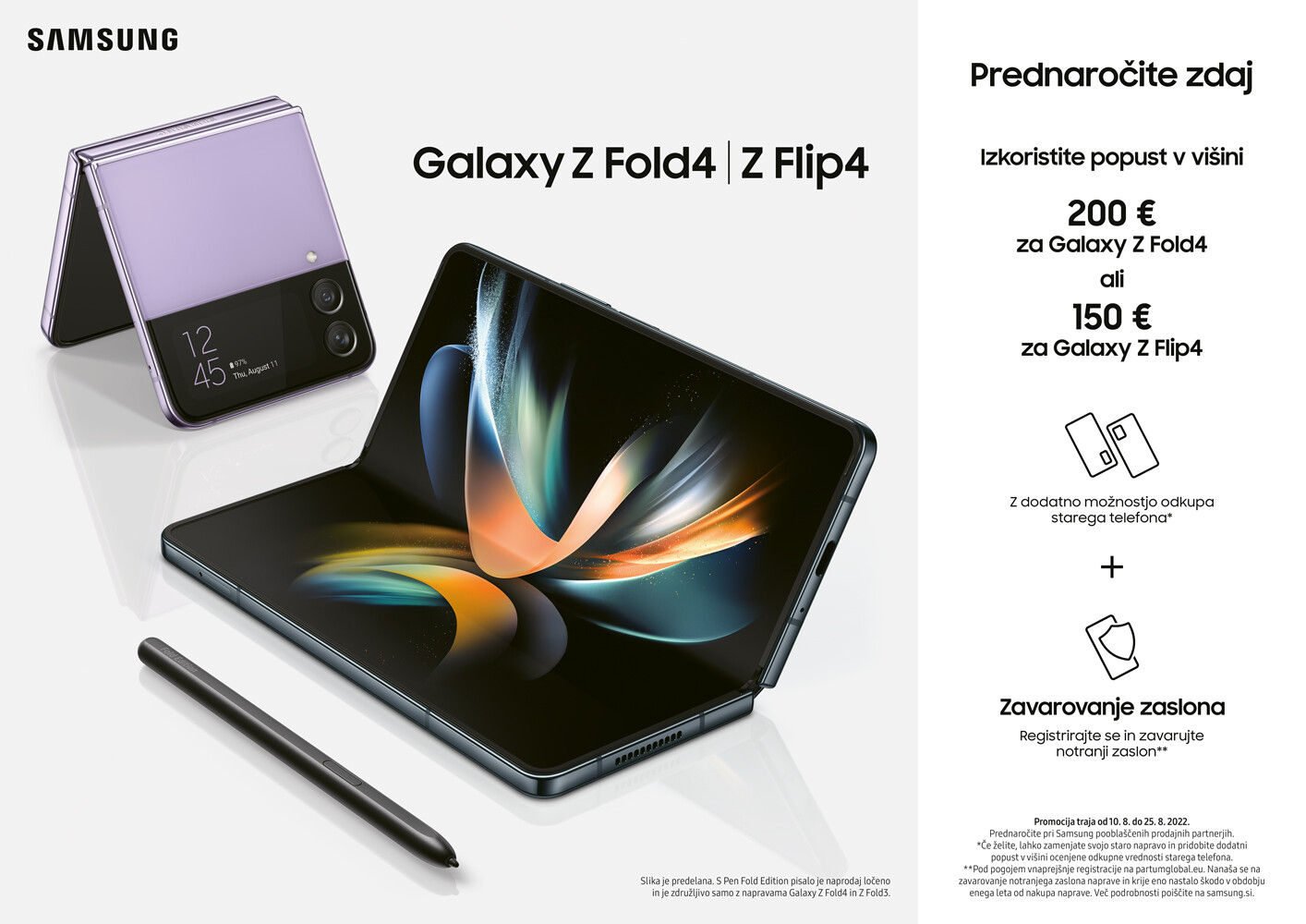 Zakaj sta Samsung Galaxy Z Flip4 in Galaxy Z Fold4 navdušila ustvarjalce vsebin?