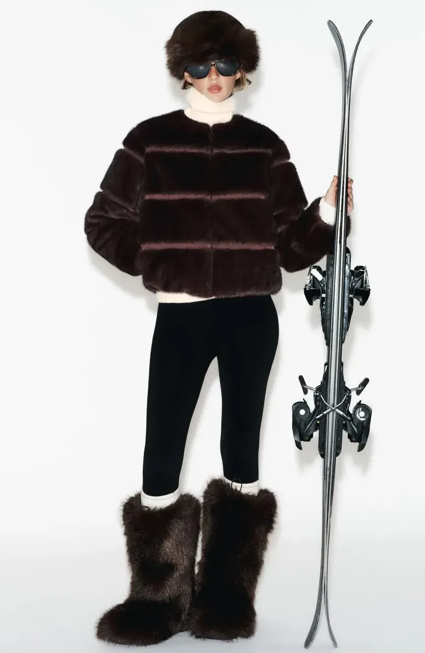Zara Ski 2025: Smučarska kolekcija, ki združuje high fashion in high altitude