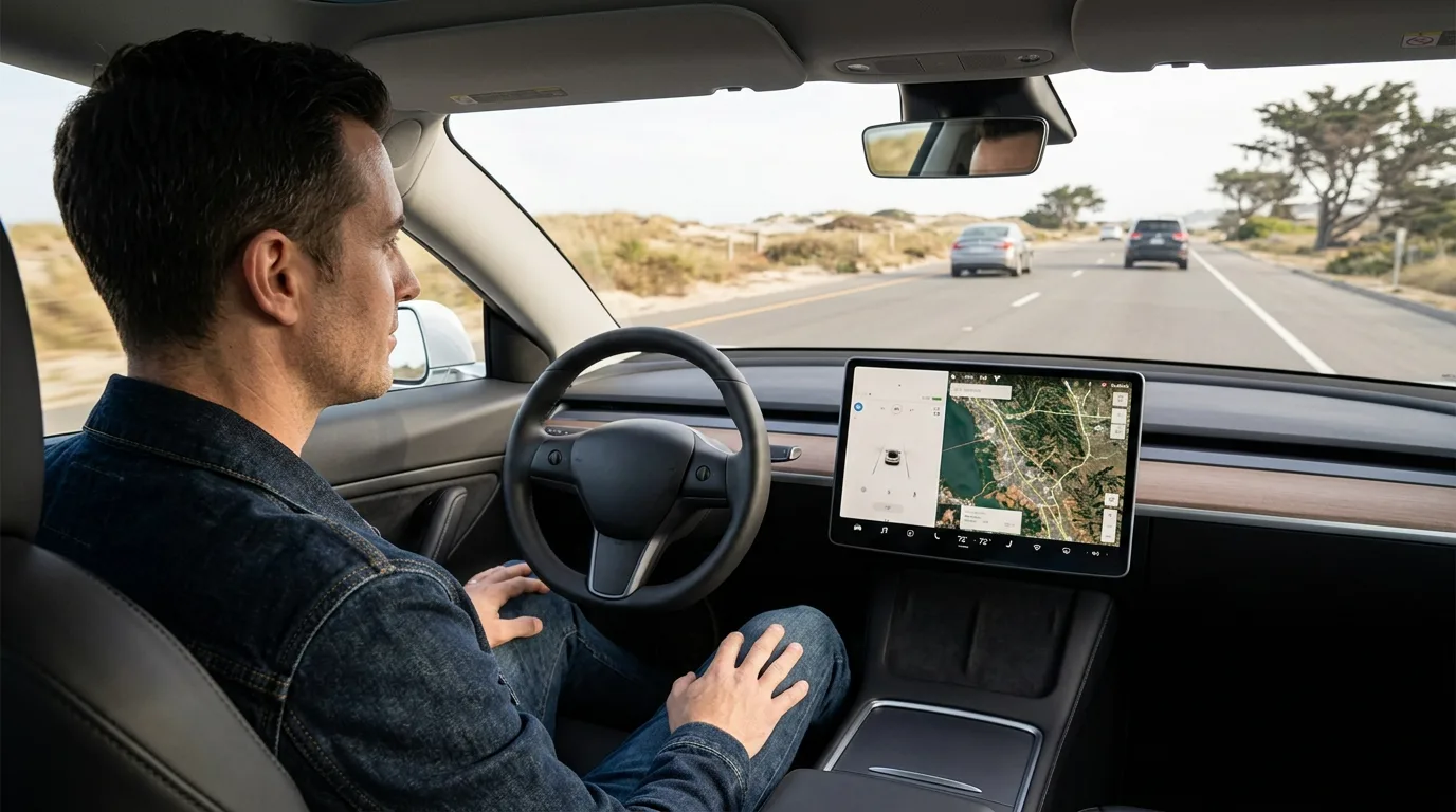 Zbogom, samodejna vožnja: Tesla v Evropi popustila pod pritiski in preimenovala sistem FSD (Full Self-Driving )