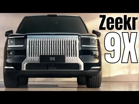 Zeekr 9X: Kitajski super-SUV, ki želi zasesti prestol Rolls-Roycea