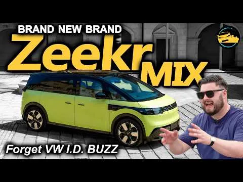Zeekr MIX: Prihodnost družinskih MPV-jev, ki združuje tehnologijo, igrivost in praktičnost