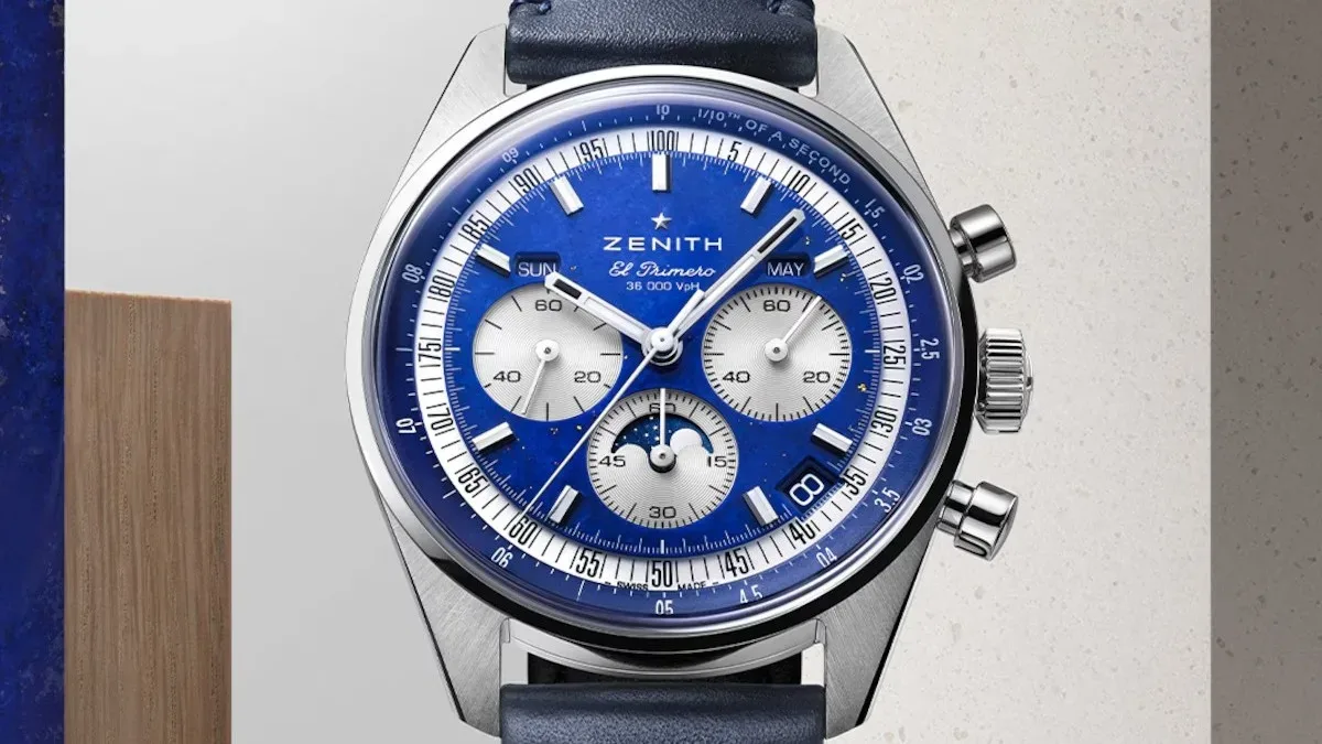 Zenith Chronomaster Triple Calendar Lapis Lazuli: poklon nebu in času
