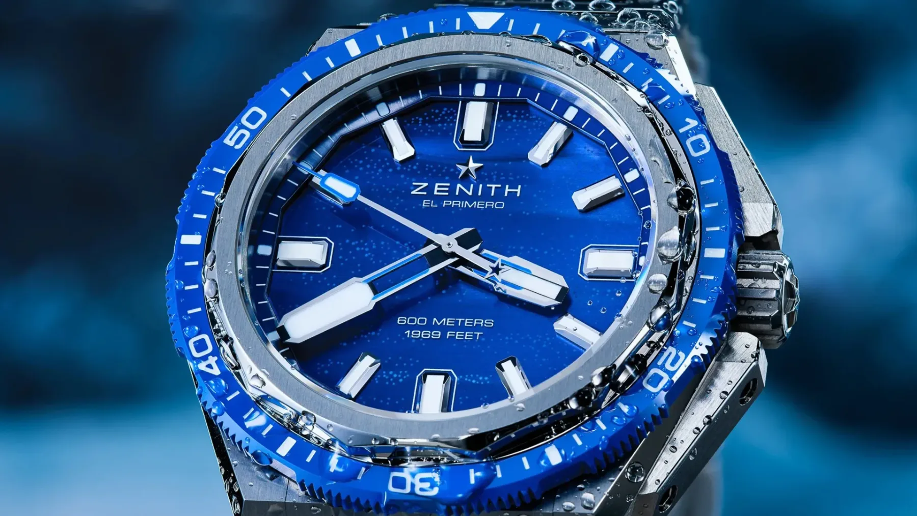 Zenith Defy Extreme Diver Topper Edition je ura ki izgleda kot da prihaja z morskega dna