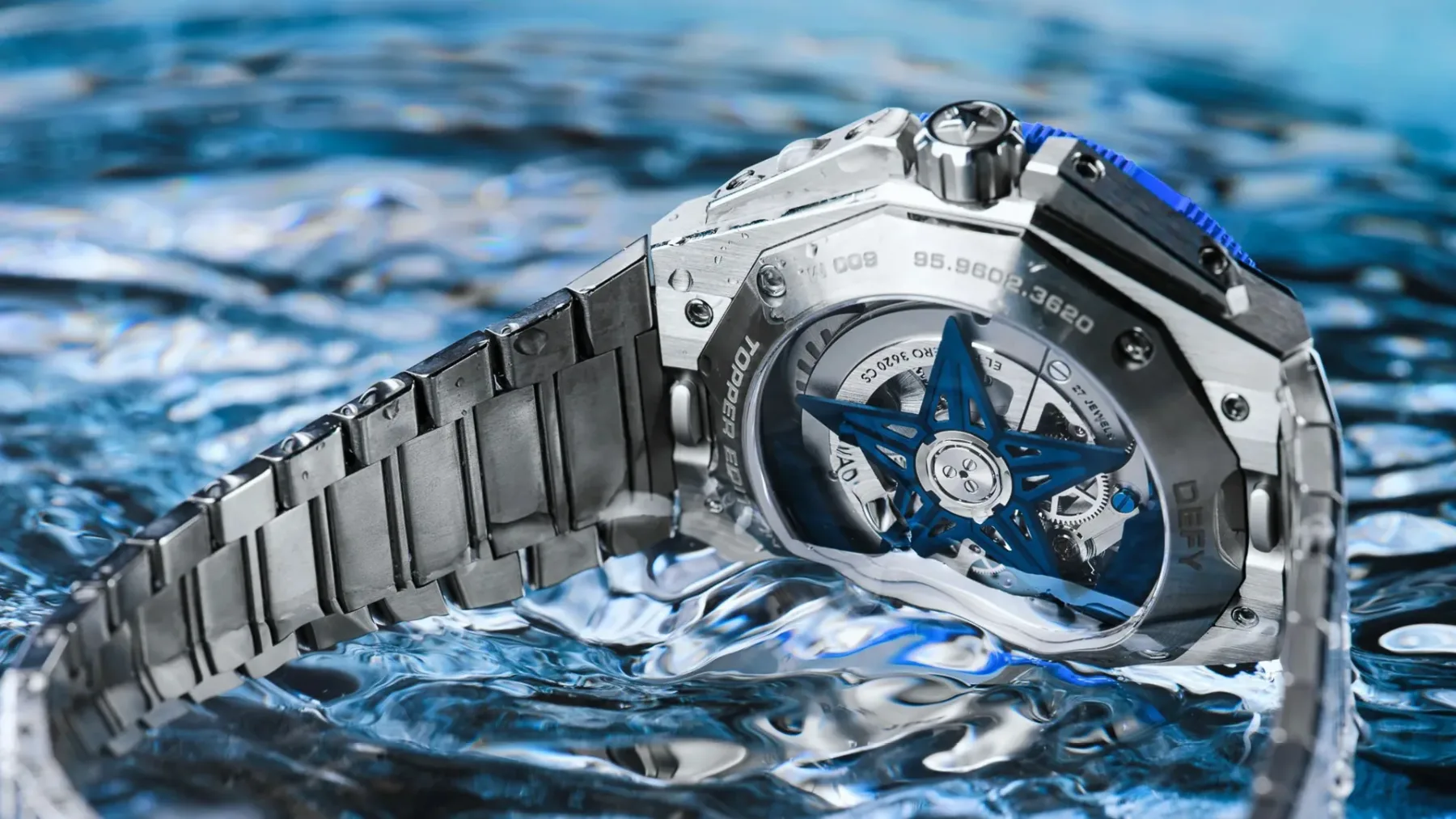 Zenith Defy Extreme Diver Topper Edition je ura ki izgleda kot da prihaja z morskega dna