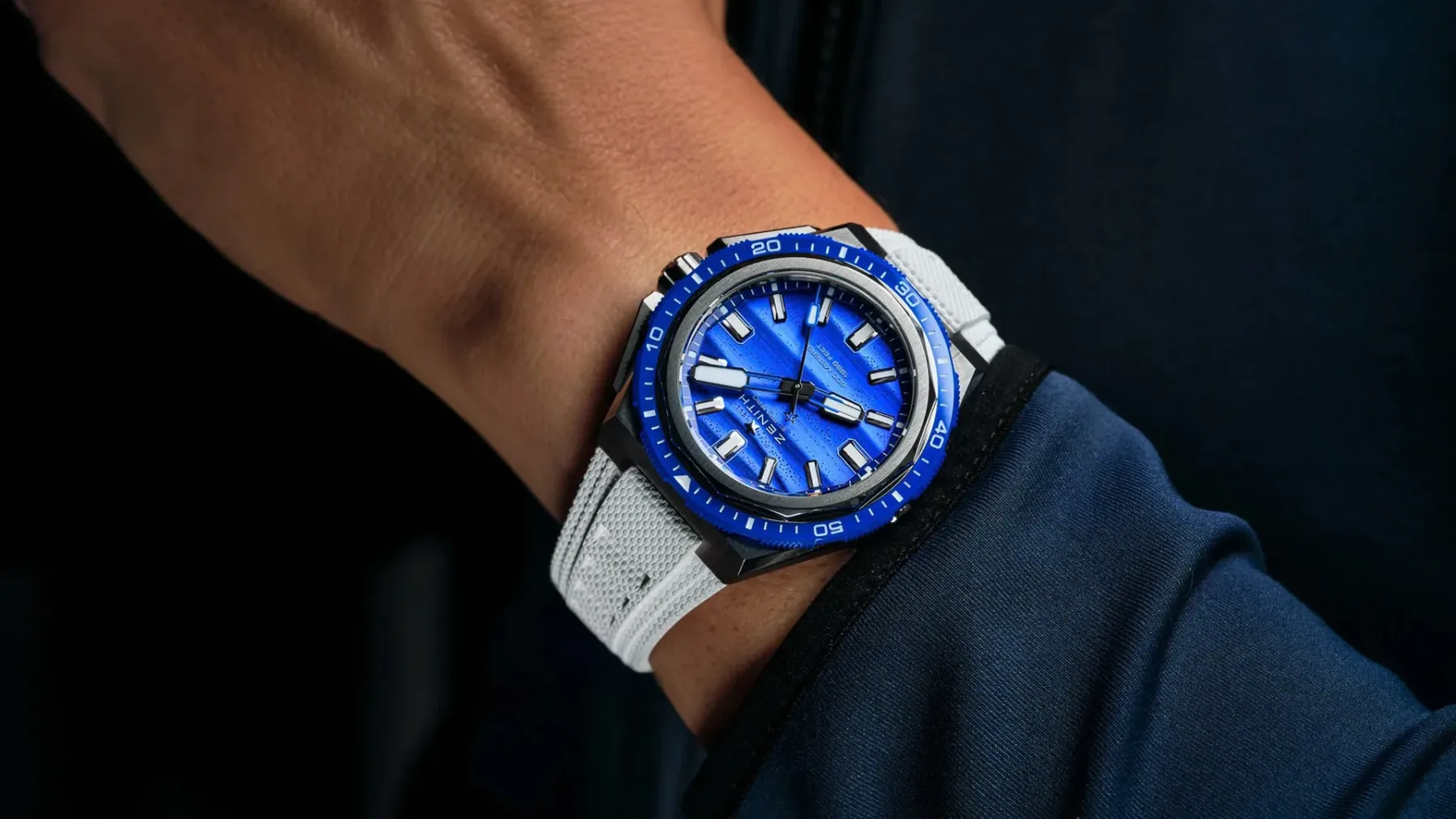 Zenith Defy Extreme Diver Topper Edition je ura ki izgleda kot da prihaja z morskega dna