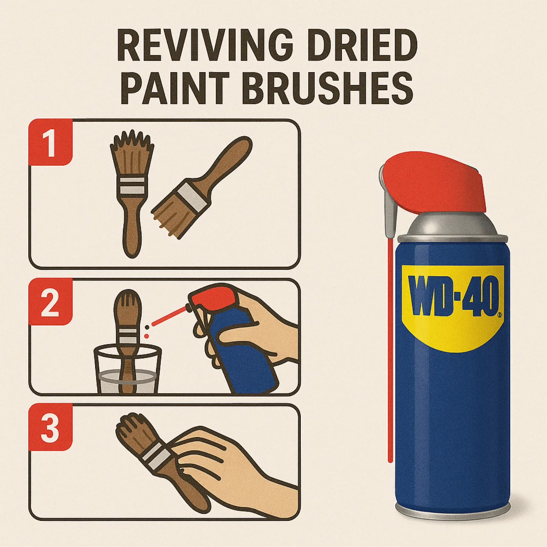 Ženske moramo poznati: 30 skrivnih uporab WD-40, ki jih hišni mojstri in mehaniki zamolčijo, da lahko računajo več