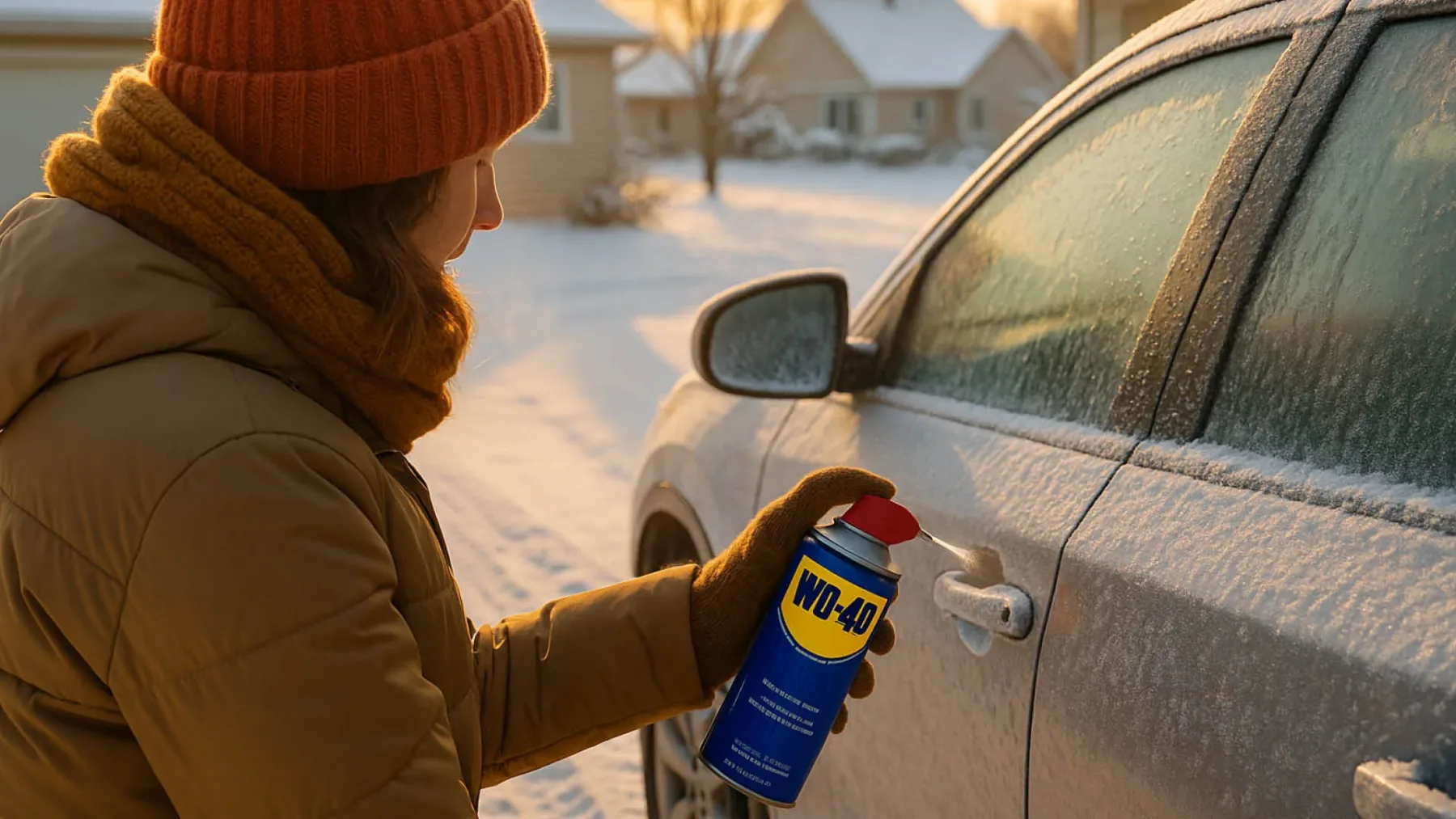 Zima + WD-40 = magična formula: 7 briljantnih trikov, ki vam bodo prihranili živce, zamudo in zmrznjene prste