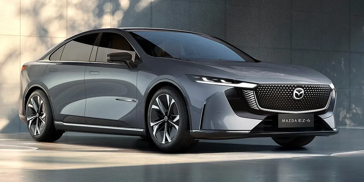 Znane so evropske cene za Mazda 6e: električna limuzina kupe za presenetljivo pameten denar