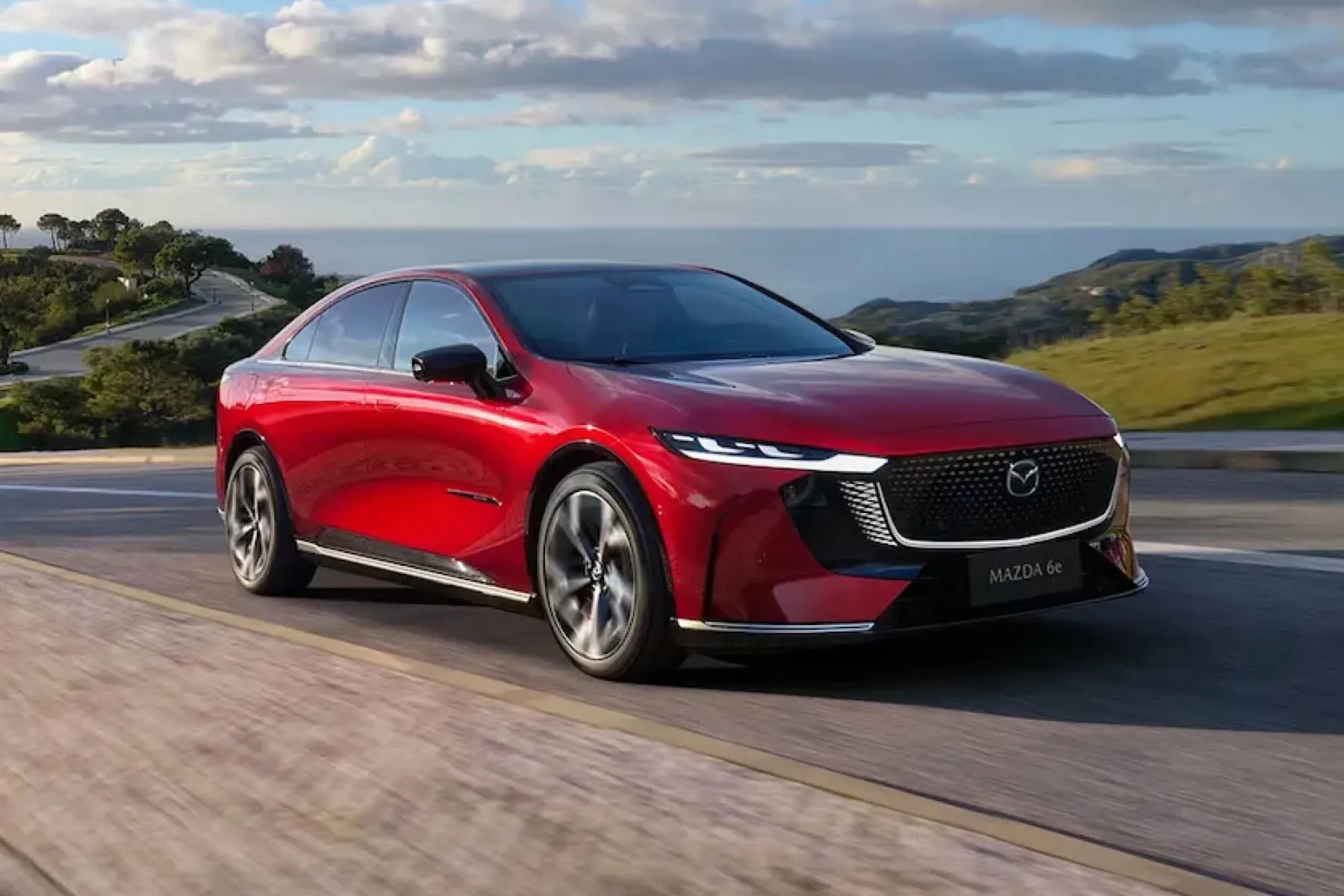 Znane so evropske cene za Mazda 6e: električna limuzina kupe za presenetljivo pameten denar
