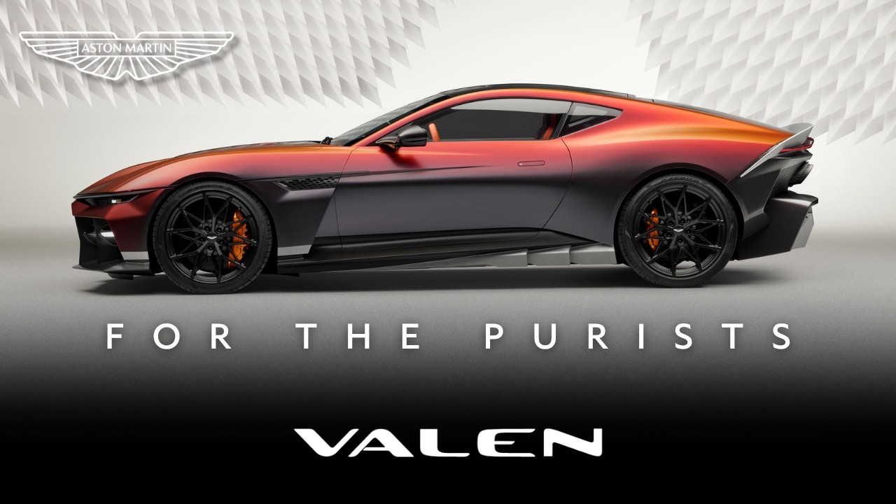 Aston Martin Valen: Najzmogljivejši superšportnik s spredaj vgrajenim motorjem