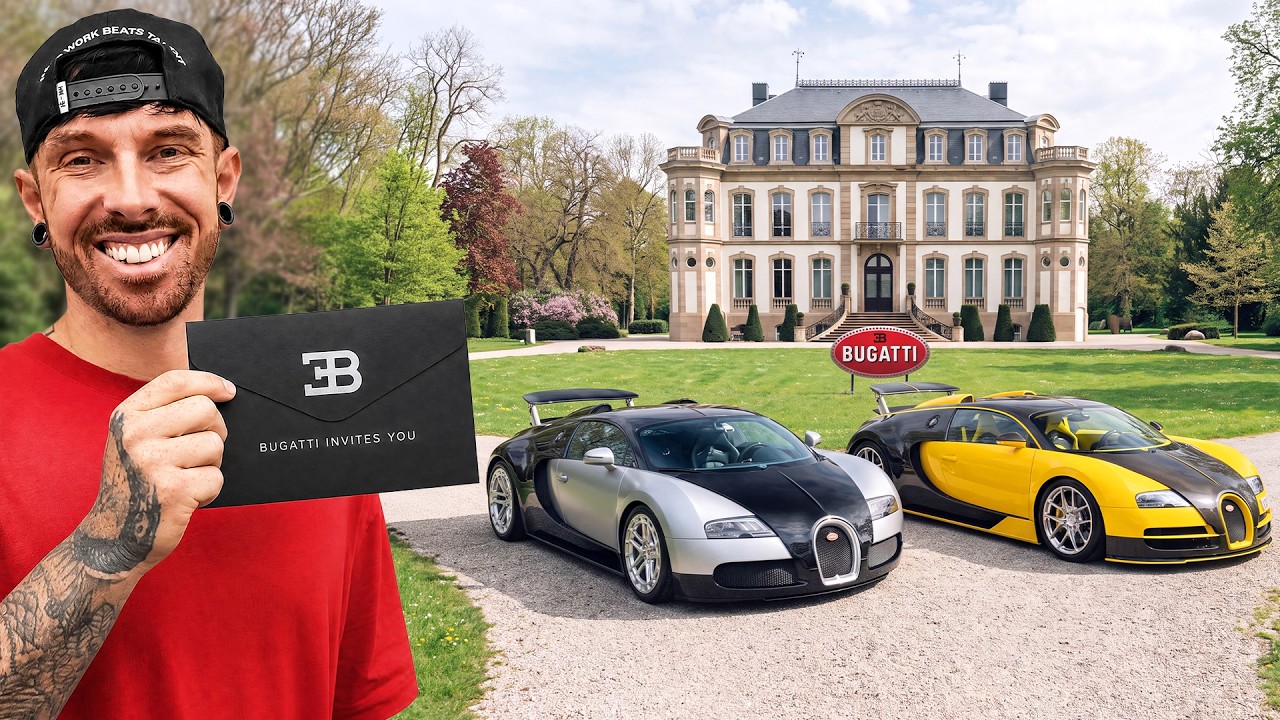 Bugatti poklical Mata Armstronga: tovarna si želi ogledati njegova veyrona