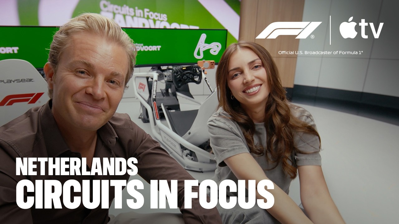 Formula 1 na Apple TV: Nico Rosberg in Emelia Hartford o dirkališču Zandvoort