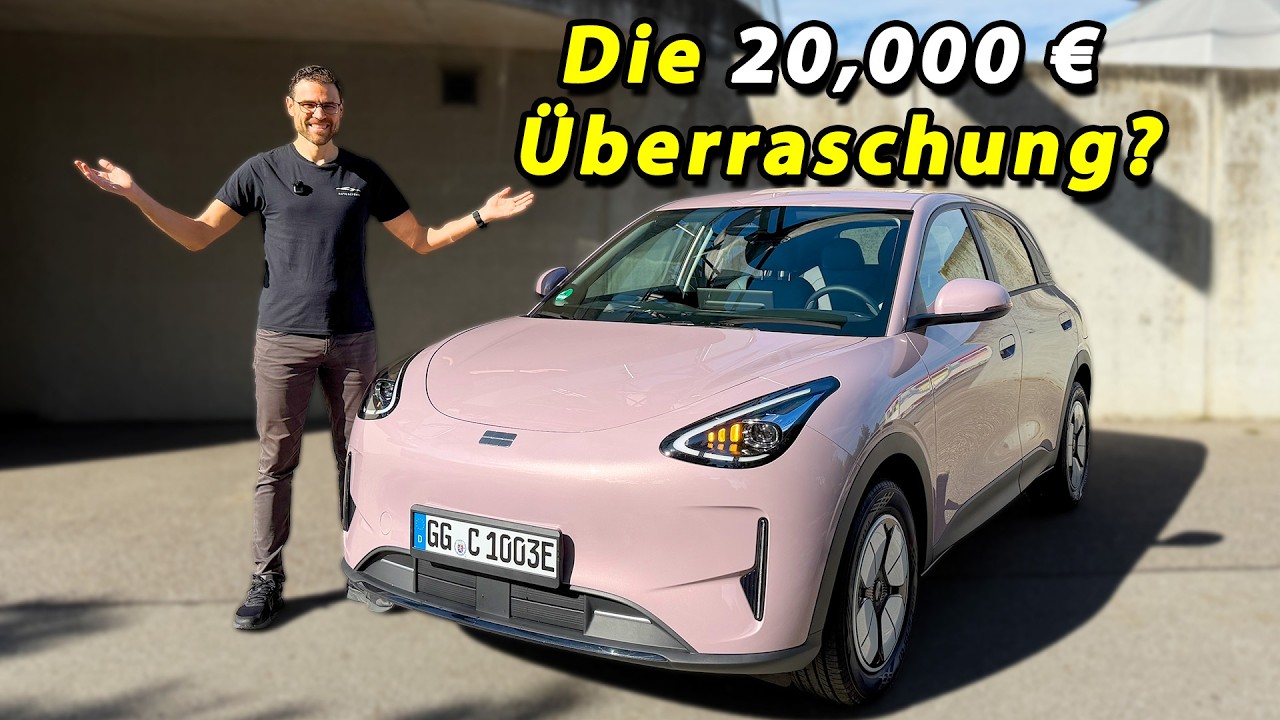 Preizkus električnega vozila Geely E2: Tehnične lastnosti, doseg in cena