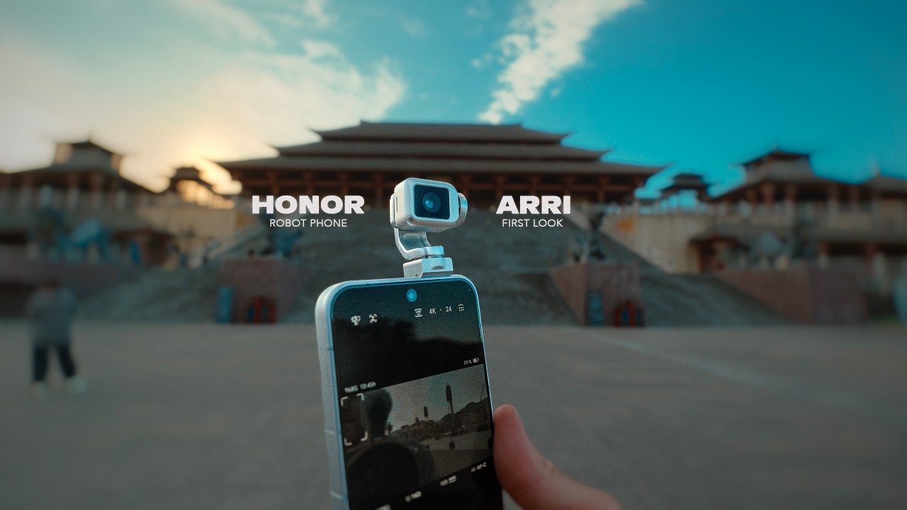 Honor in ARRI predstavljata pametni telefon z vgrajeno stabilizirano kamero