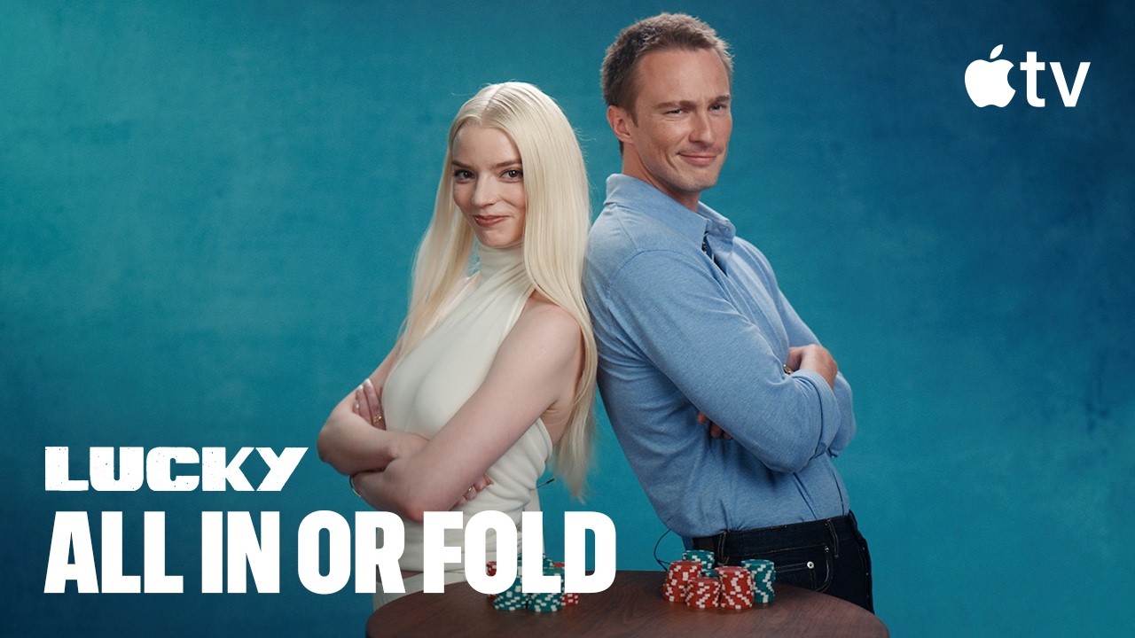 Anya Taylor-Joy in Drew Starkey v igri All In or Fold ob seriji Lucky