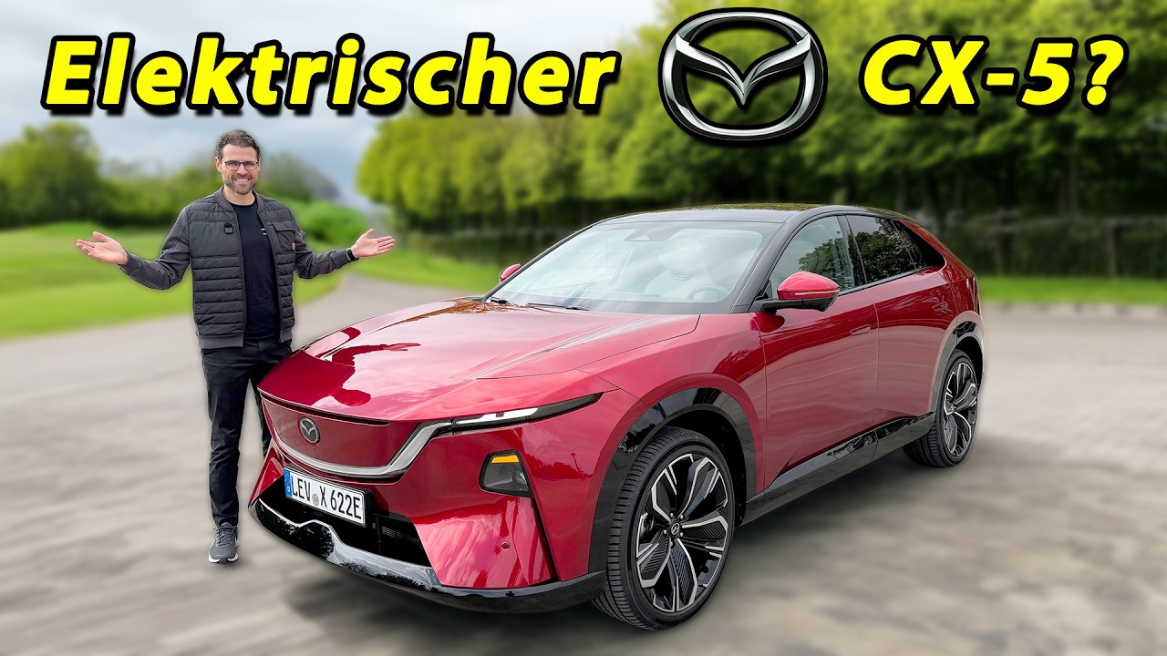 Preizkus električnega vozila Mazda CX-6e: vožnja po avtocesti in domet