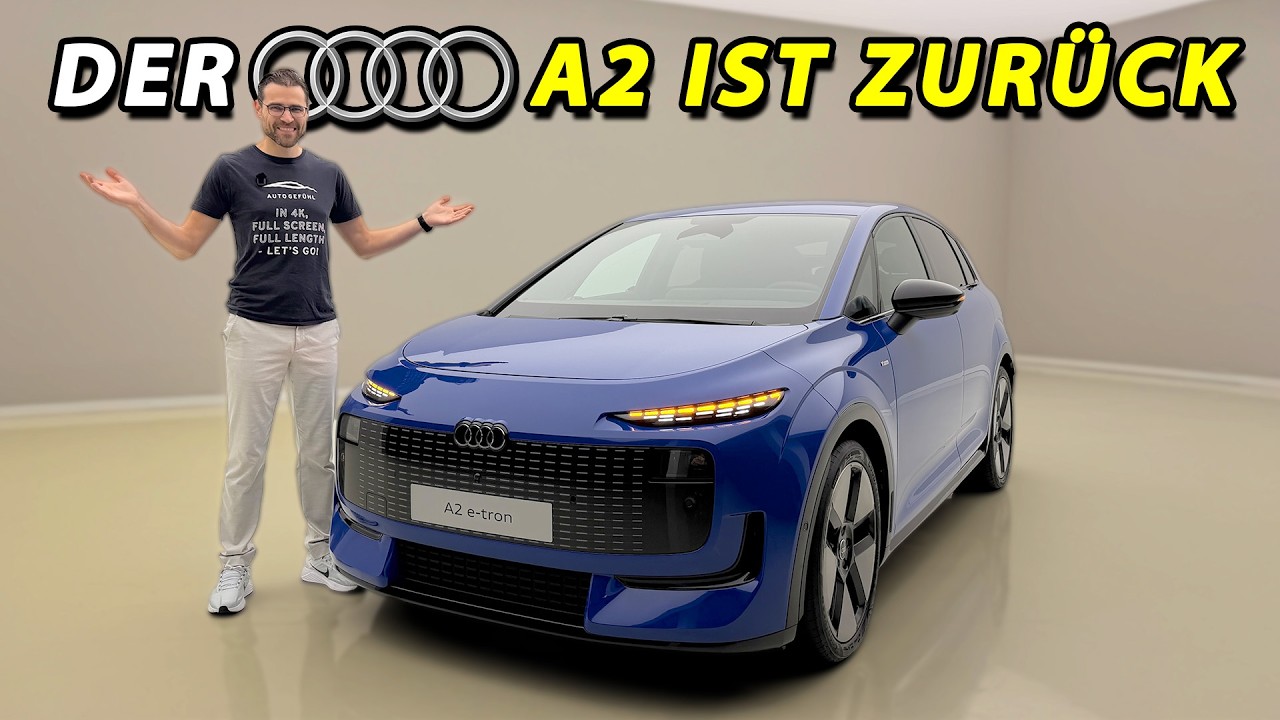 Novi Audi A2 e-tron (2027): Prenovljena zasnova in pričakovanja pred premiero