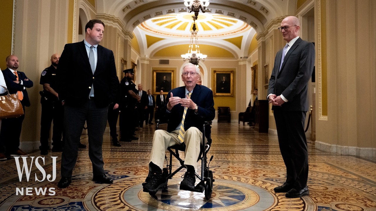 Senator Mitch McConnell se je po treh mesecih vrnil v Kapitol