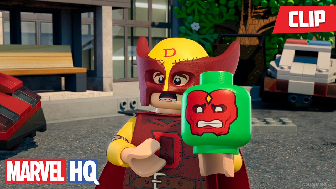 Vizijin načrt za reševanje Maščevalcev v LEGO Marvel Avengers: Mission Demolition