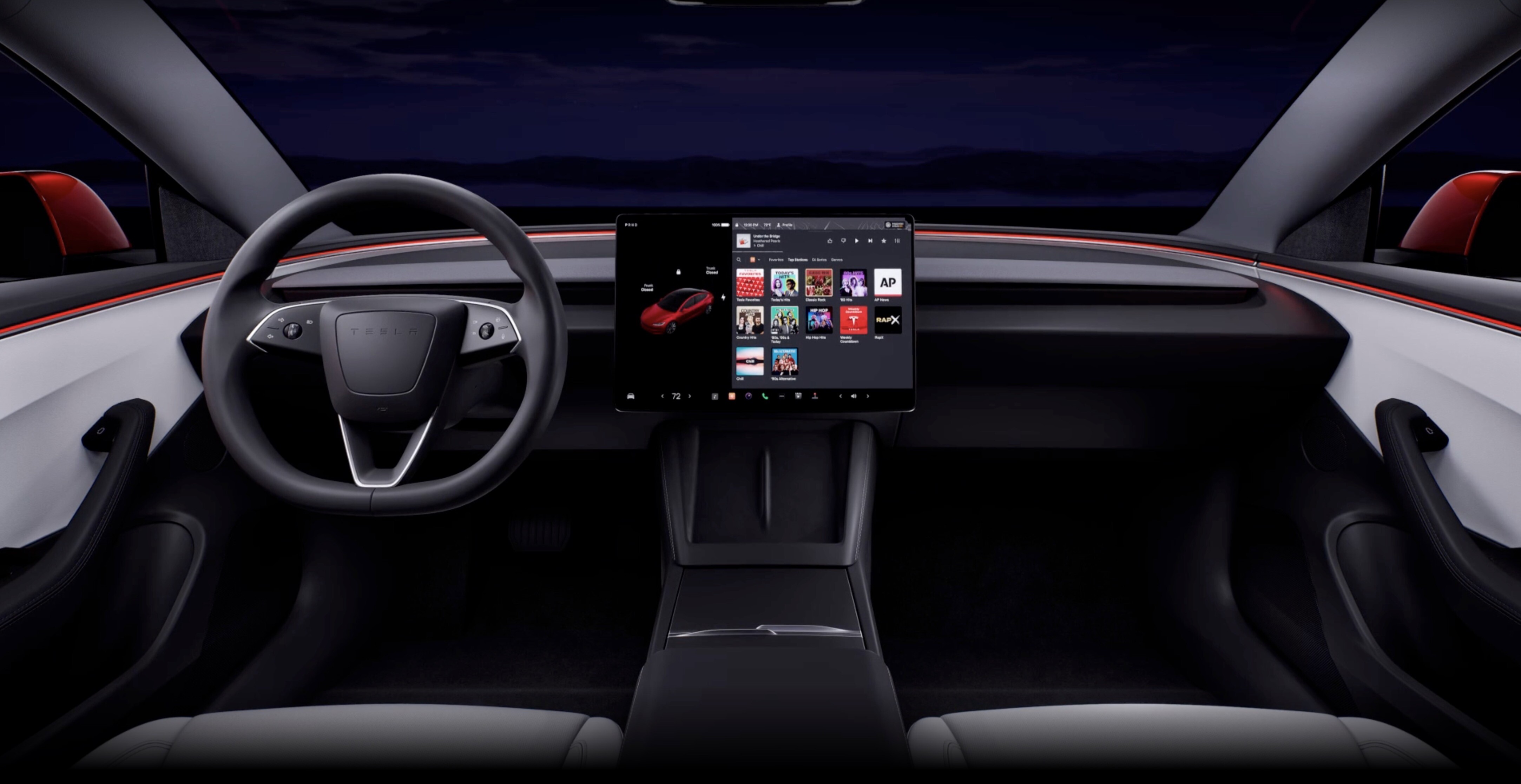 Ein anderes Interieur! Neues Tesla Model 3 – 2024: Was sich im Inneren  geändert hat