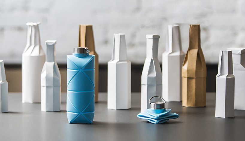 DiFOLD ORIGAMI BOTTLE - Trinkflasche Trinkflasche