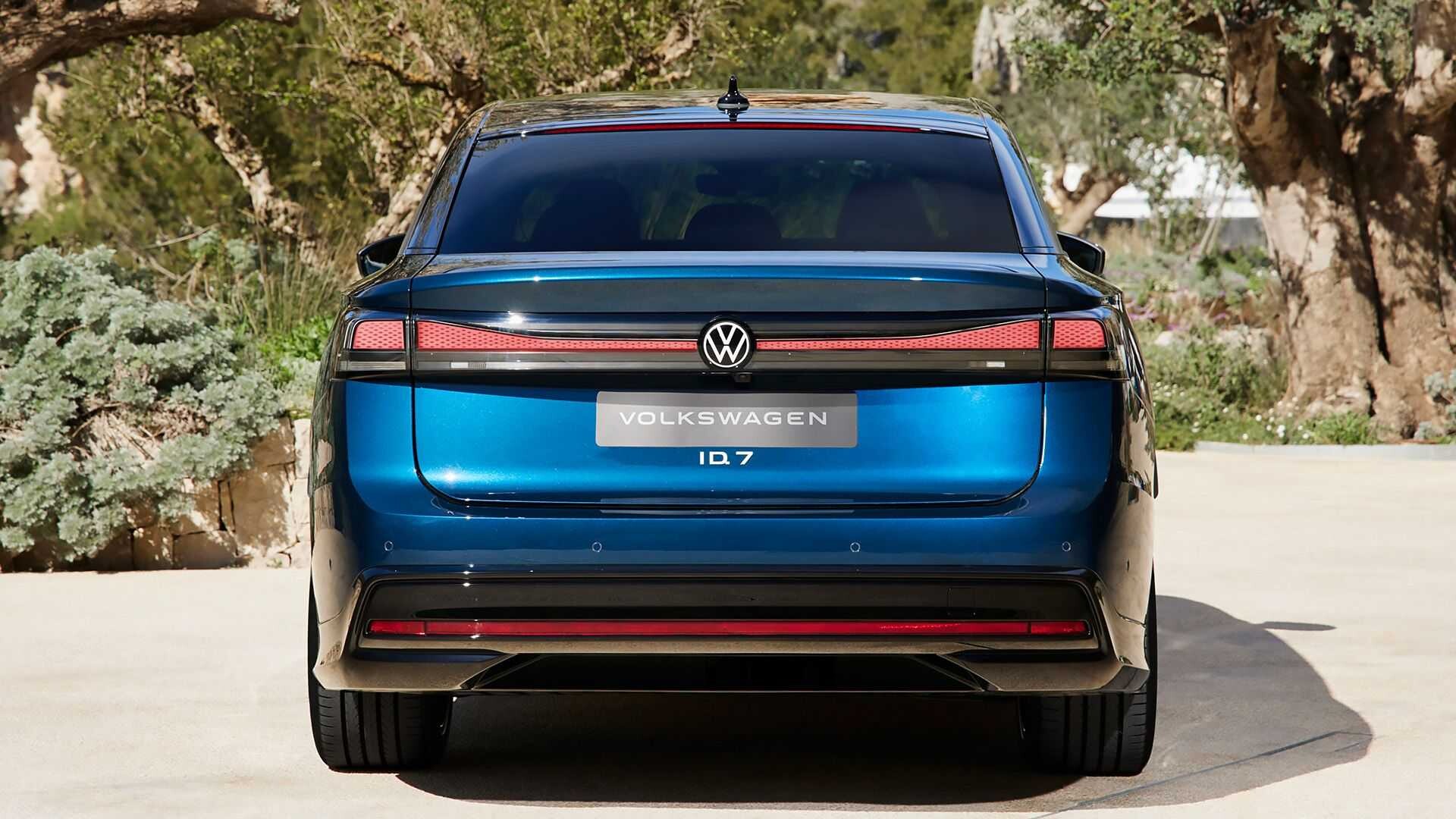 Limousine: VW zeigt Designskizze für elektrischen ID.7 