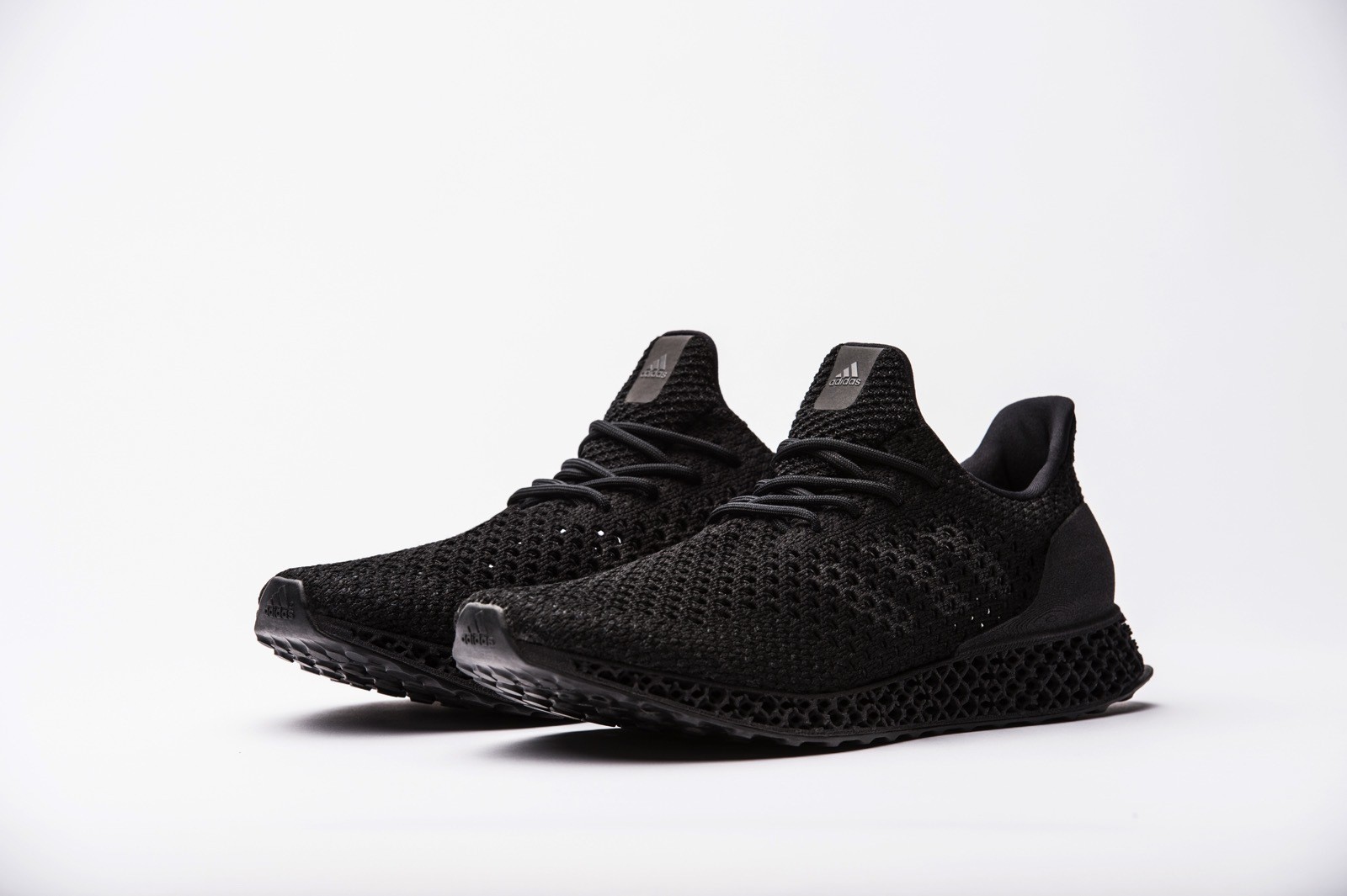 Adidas 3d store runner triple black