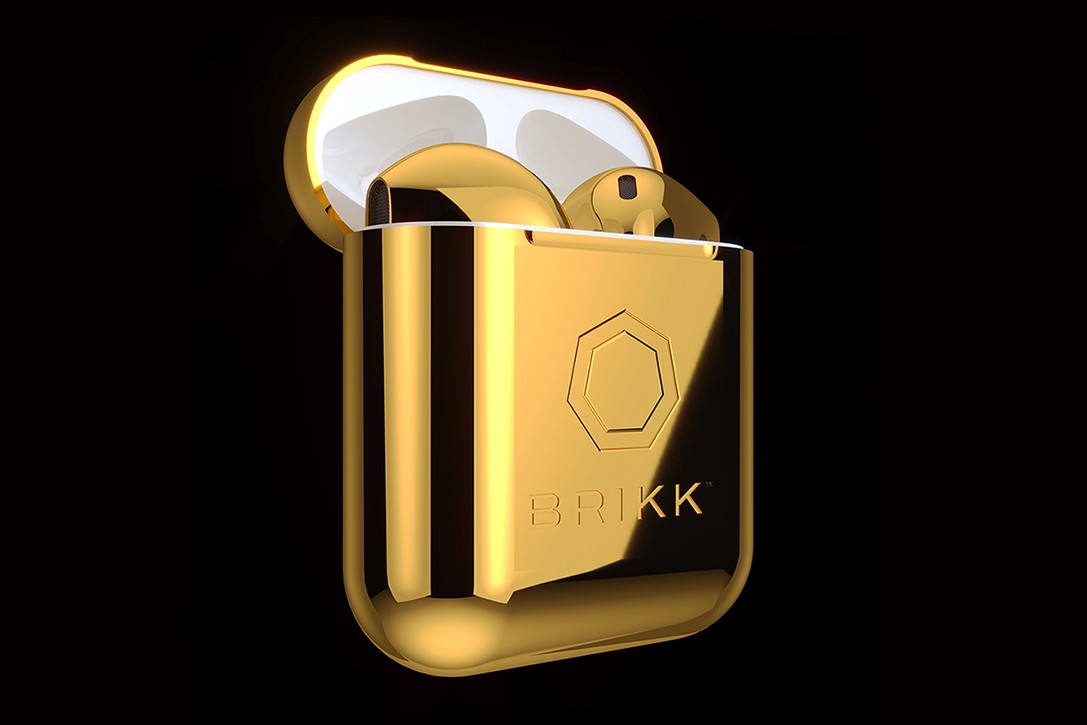 24k best sale gold airpods