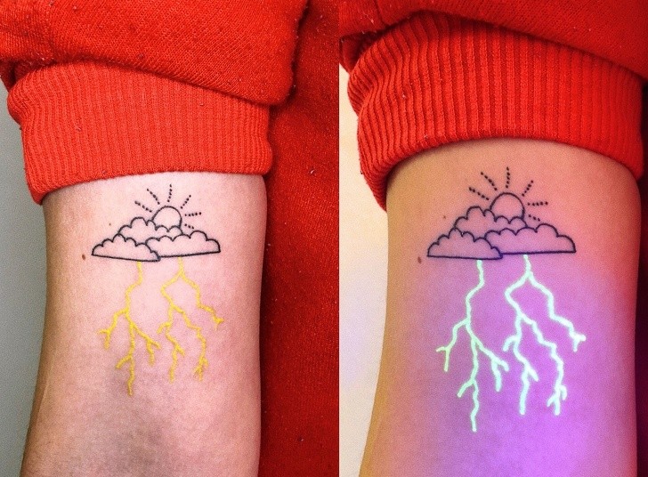 An artist from Australia makes magical tattoos that come alive under UV  light!