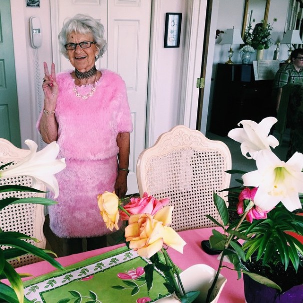 60 Photos Of Instagram's Most Stylish 92 Y.O. Grandma Baddie Winkle