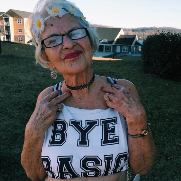 60 Photos Of Instagram's Most Stylish 92 Y.O. Grandma Baddie Winkle