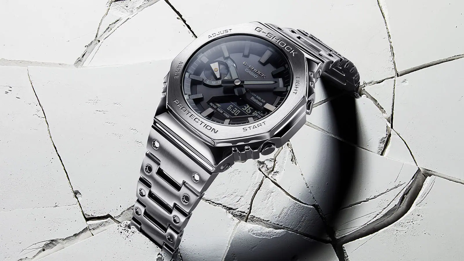 Casio G Shock the all steel version of the popular watch City