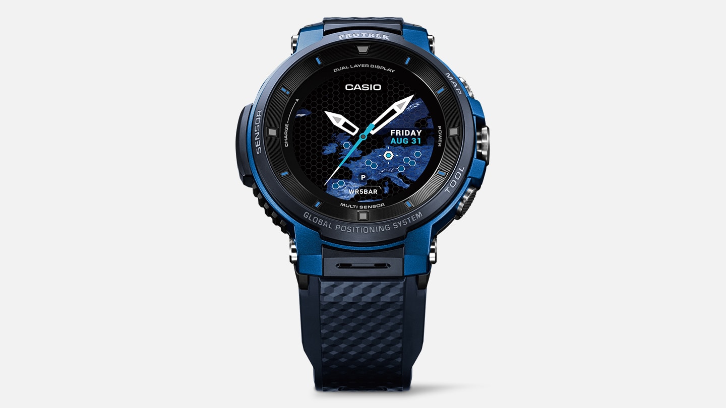 CASIO PRO TREK WSD-F30: 'regular' a watch that is also smart if