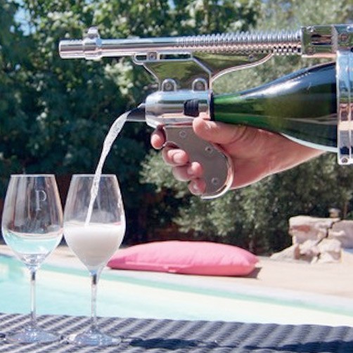 No one *needs* a champagne squirt gun, but you should probably get