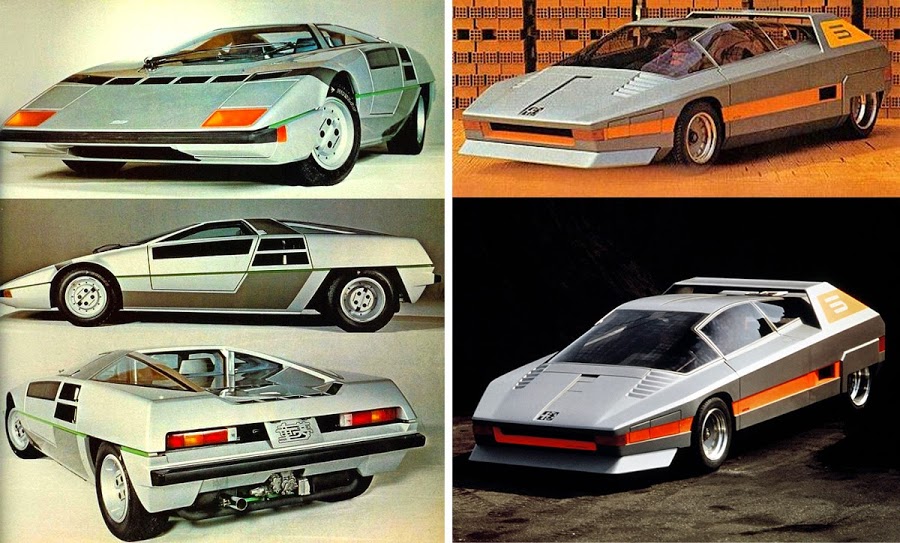 Concept vehicles from the 70s and 80s: this is how the future of 