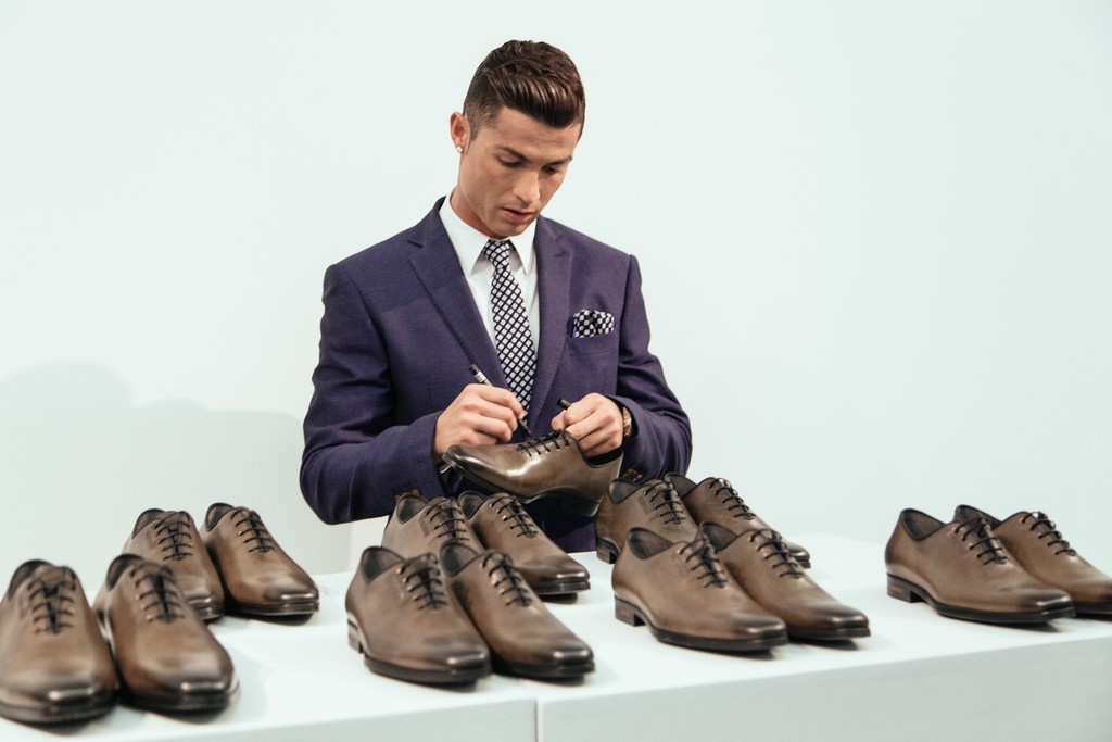 Fashionista on X: @Cristiano Ronaldo just launched a new shoe collection!  #shoes #fashion #mensfashion #fblogger #cr7footwear   / X