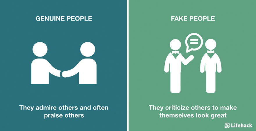 Fake Vs Genuine People: 8 Ways To Identify Them