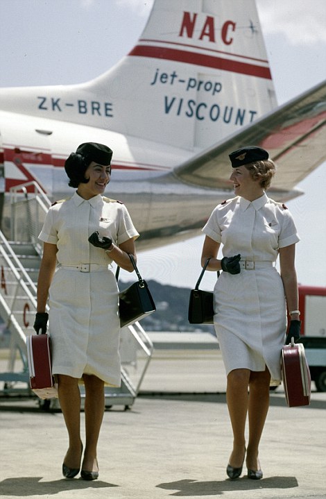 On the Runway: A History of Flight Attendant Fashion