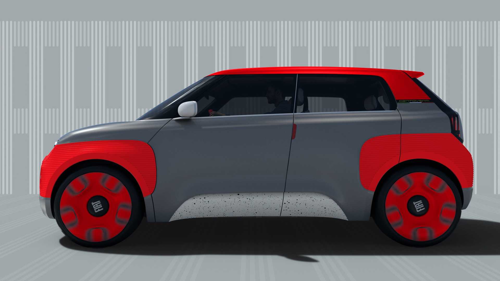 Fiat Concept Centoventi: an electric 'cube' that you assemble as you wish