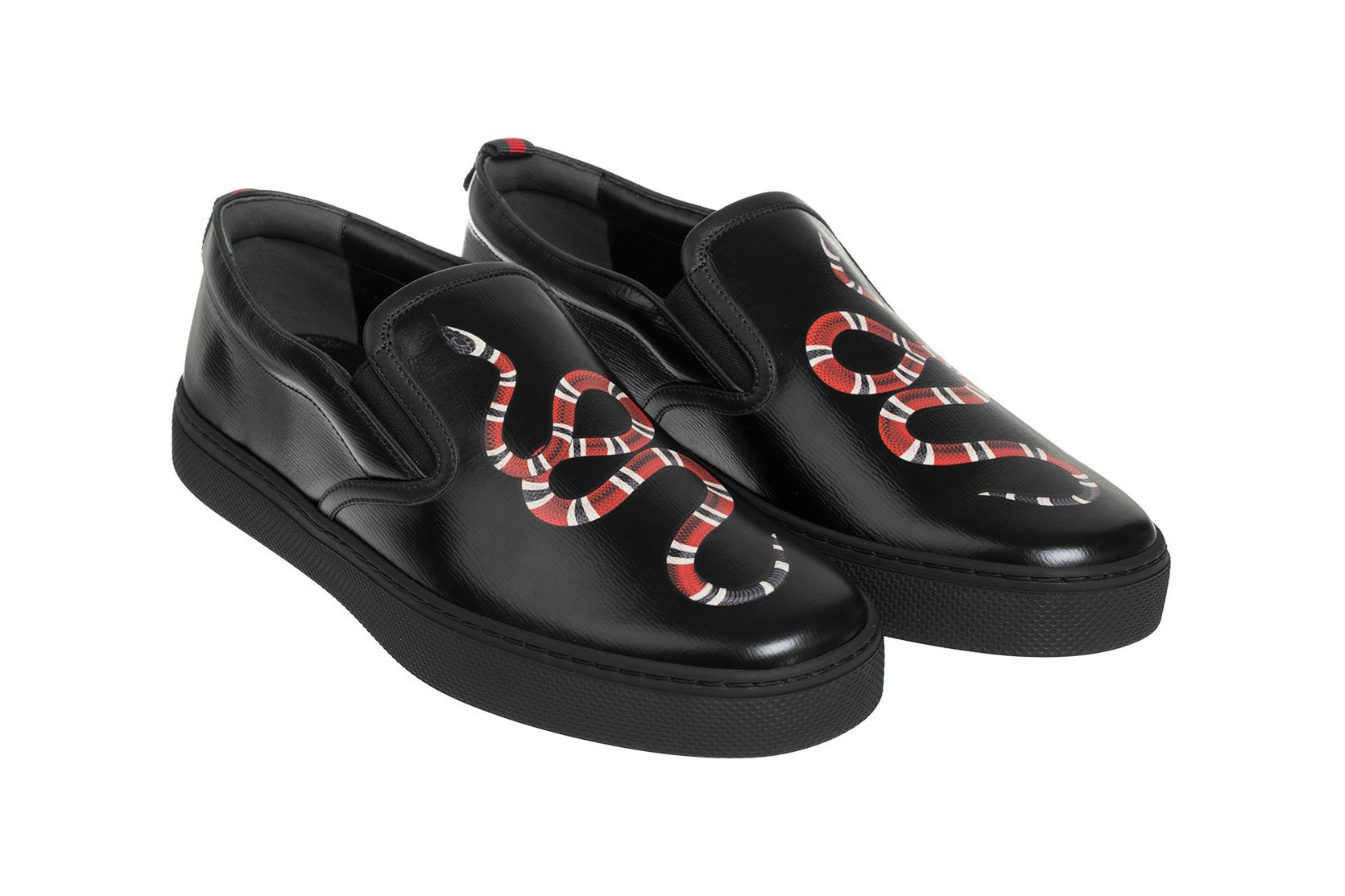 Gucci snake slip store ons