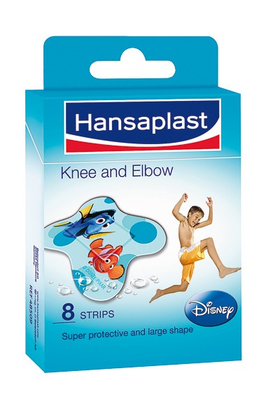 Hansaplast Elastic Knee & Elbow - Ideal Wound Protection for Joints