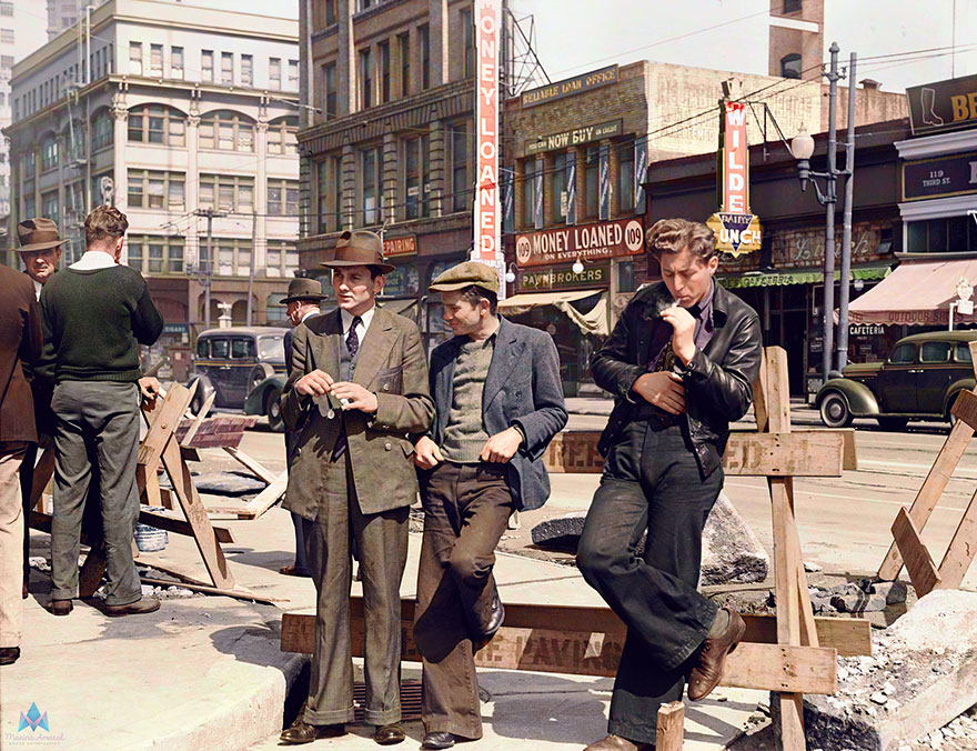 History in Color: Colorized Famous Black and White Photographs